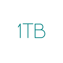 1 TB<br><br>Monthly/User<br><br>