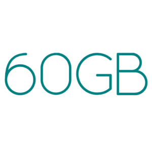 60 GB<br><br> Monthly<br><br>