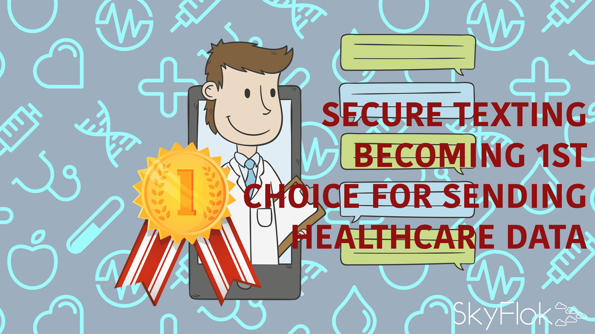 Read more about the article Secure Texting Becoming 1st Choice for Sending Healthcare Data