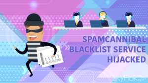 SpamCannibal blacklist service hijacked