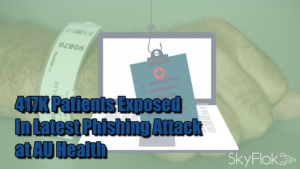 417K Patients Exposed In Latest Phishing Attack at AU Health