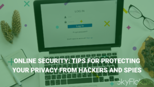 Online security: Tips for protecting your privacy from hackers and spies