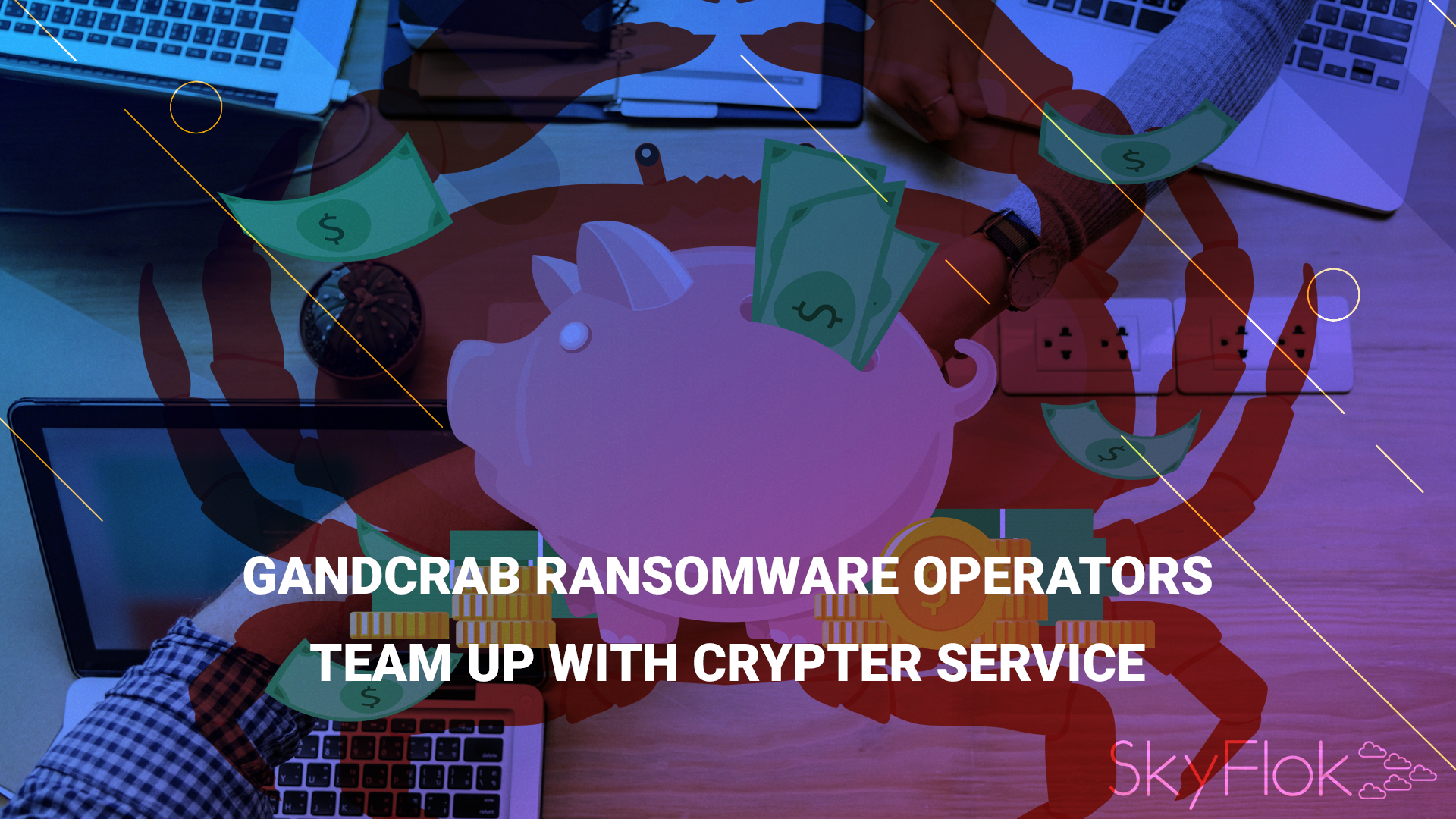 Read more about the article GandCrab ransomware operators team up with crypter service